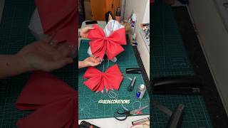 Bow diy🎀 #diy #shortvideo #handmade #shorts #diycrafts #craft #christmas #xmasornaments #craftideas