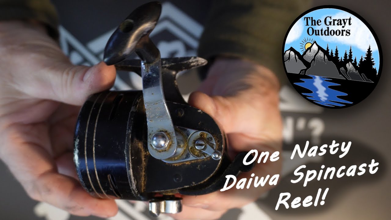 Можно ли спасти эту старую спиннинговую катушку Daiwa?