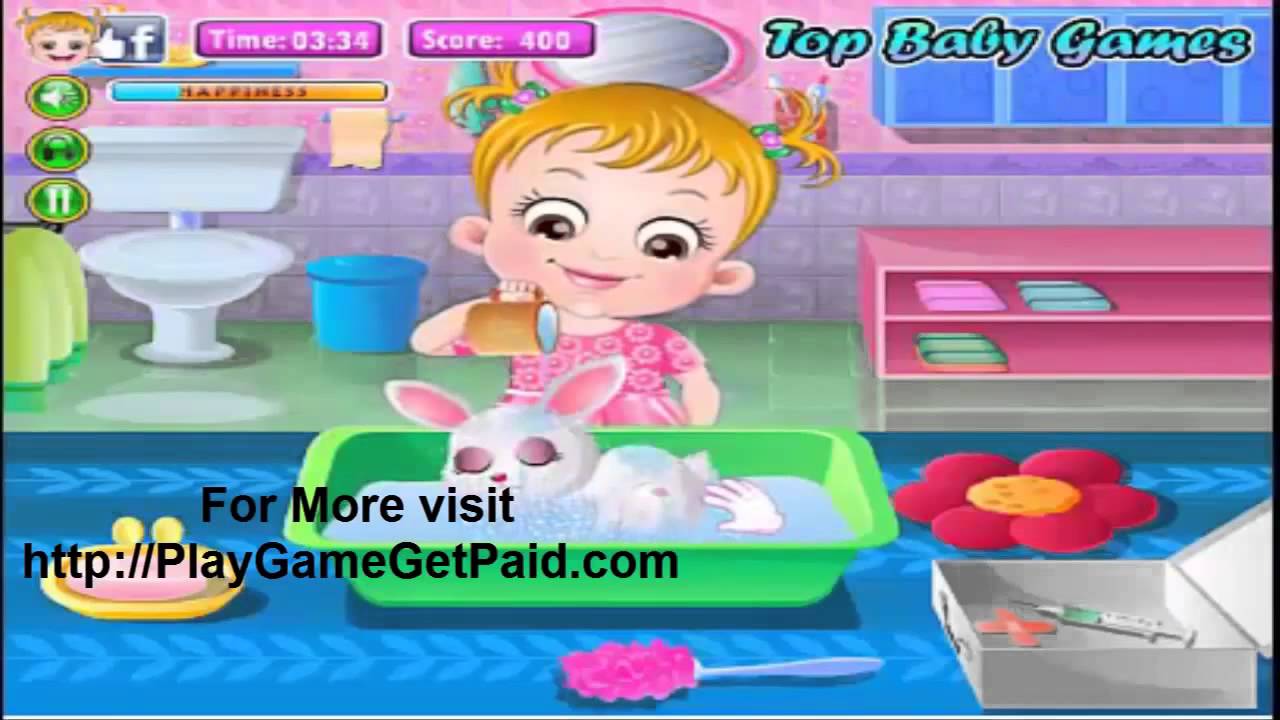 baby hazel pet care games YouTube