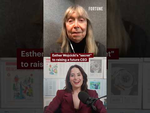 Esther Wojcicki's "secret" to raising a future CEO #success #advice