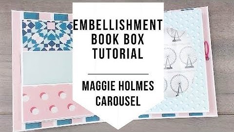 💕 {START TO FINISH} EMBELLISHMENT BOOK BOX 💕