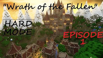 Wrath of the Fallen: Minecraft Adventure Map HARD MODE Episode #1