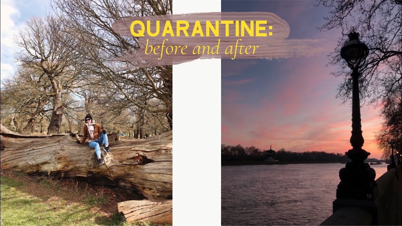 LONDON ON QUARANTINE: Before & After // Как развивалась ситуация с карантином в Лондоне