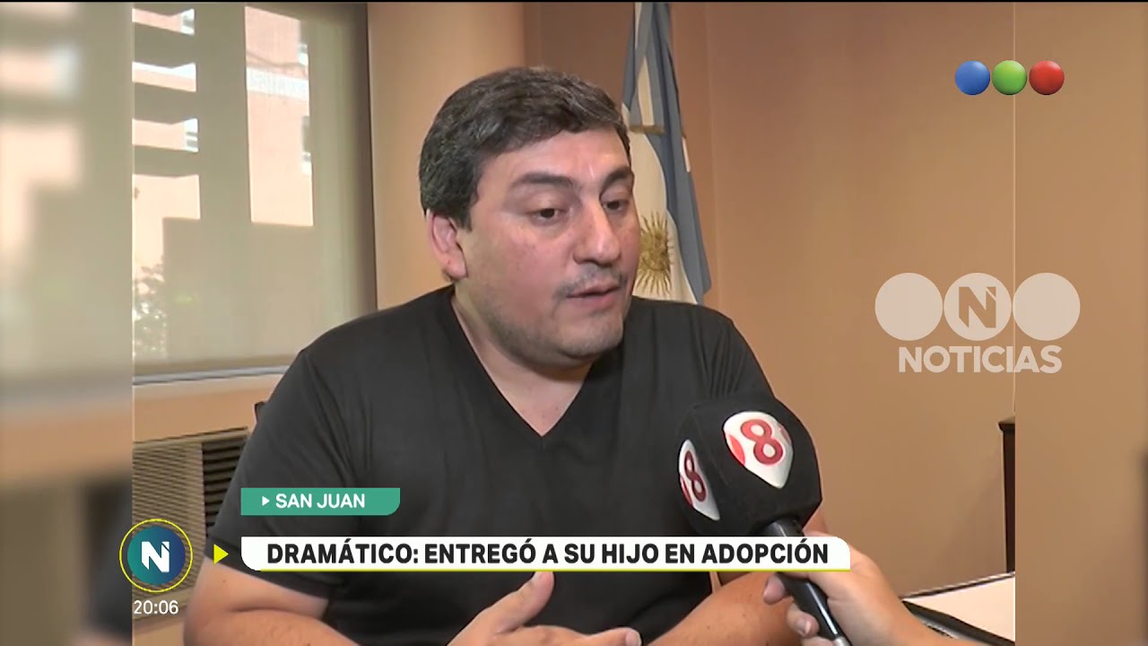 Entregó a su hijo en adopción - Telefe Noticias buenos aires palermo