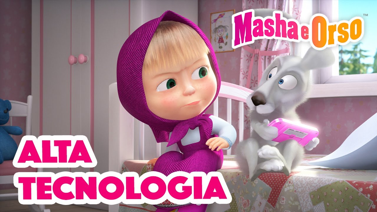 ⁣👱‍♀️ Masha e Orso ⭐  Alta tecnologia 🚀 Cartoni animati per bambini 🐻