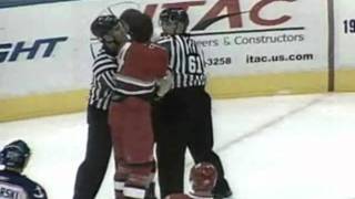 Friday Night Fights: Andrew Ference vs. Matthew Barnaby - Stanley