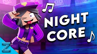 NIGHTCORE "Purple Girl" (I'm Psycho) - Minecraft Animation Music Video