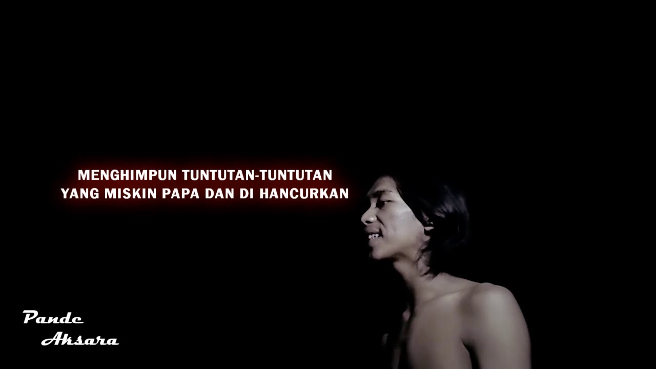 Pandeaksara Berpuisi Wiji Thukul Istirahatlah Kata Kata Youtube