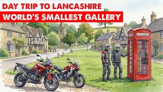 1290. Lancashire Trip Part 2 - Probably the Smallest Gallery in the World | Honda CB500X