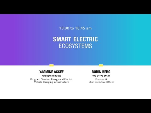 Round table - Smart Electric Ecosystems - #RenaultEWAYS - 22 October