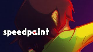 HeartShapedObject | Deltarune Fanart SPEEDPAINT [CSP Timelapse]