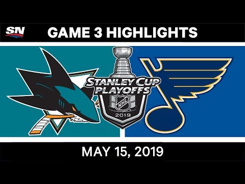 NHL Highlights | Sharks vs. Blues, Game 3 – May 15, 2019