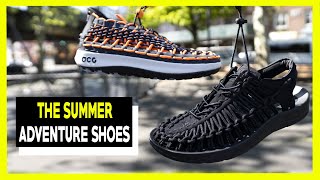 Nike ACG Watercat+ And Keen Uneek (QUICK) Comparison + Outfits Ideas