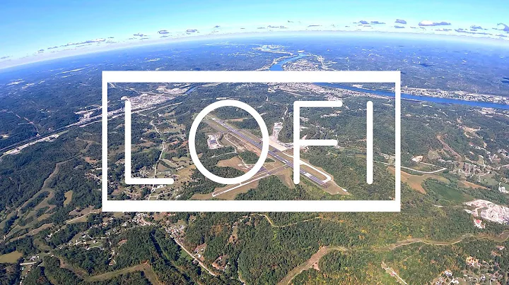 Soaring: Chill Flight | Lofi Ambient Music over the Mountains (4KHD) | 1st Person POV