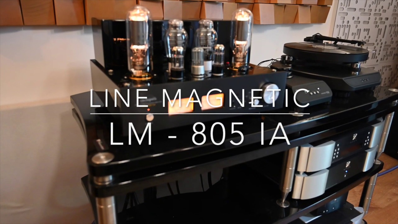 Larry Belmont offentlig Bekostning Line Magnetic LM-805IA Integrated Tube Amplifier