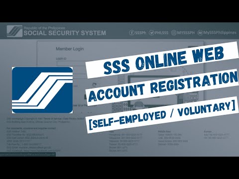 How to Register an Account on My.SSS Website Online for Self-employed and Voluntary Members [SE/VM]