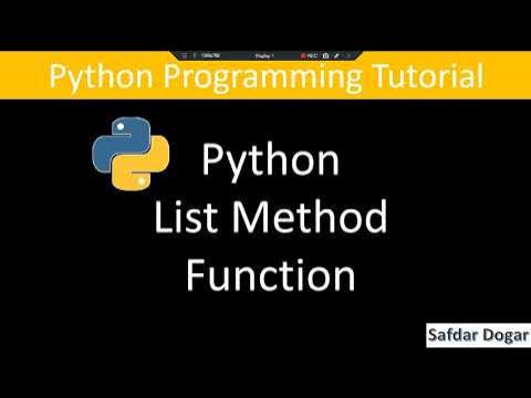 12. List Method in Python with Example | Append Insert Remove Pop Copy ...