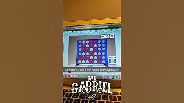 Connect 4 Doing a Fun Game on the Computer