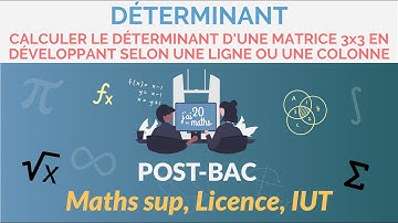 Calculer le déterminant d