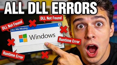 Fix All DLL Errors in Windows | One Solution for Every DLL Problem