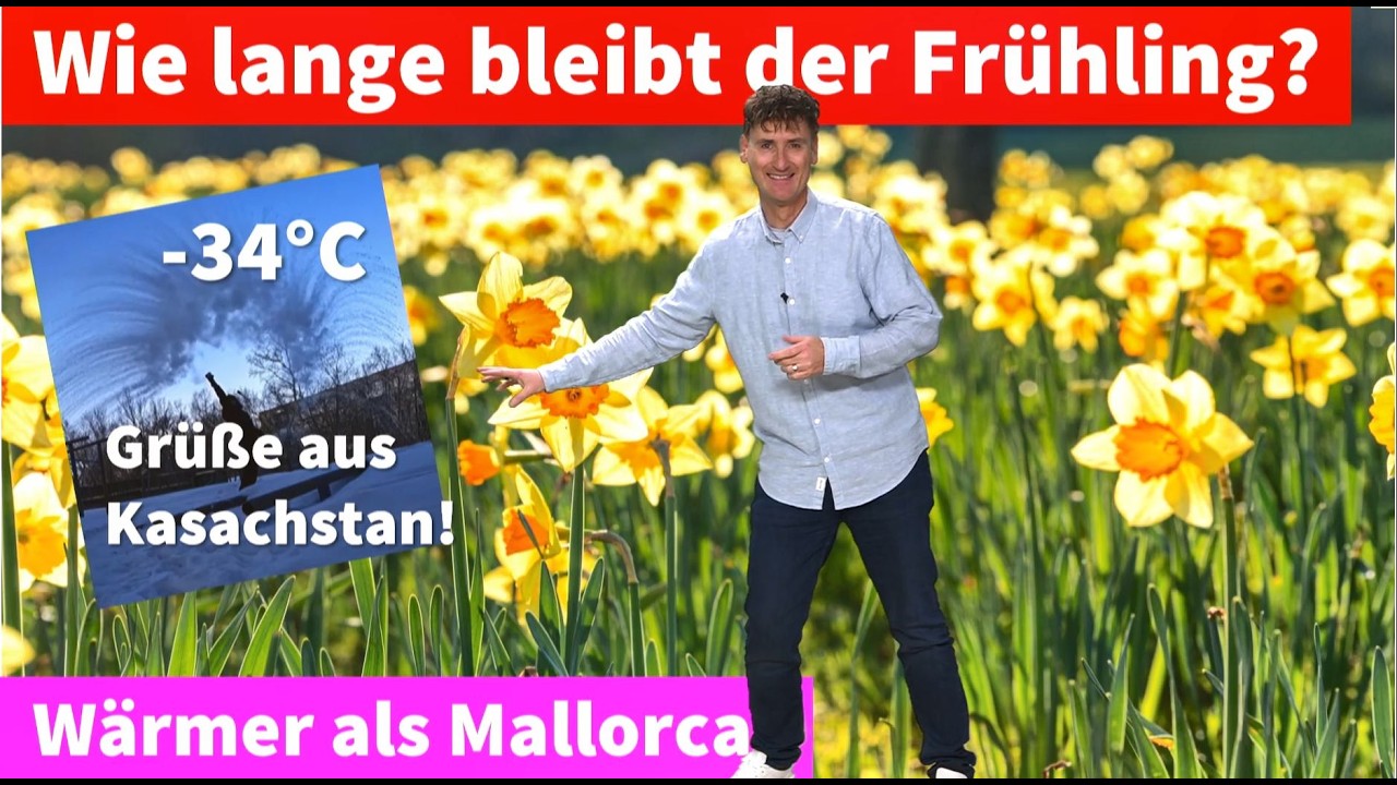 Krasse Kälte im Osten: –34 °C! Bei uns dagegen Frühlingswetter – bis 20 Grad! Wie lange bleibt das?