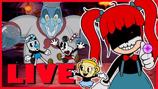 🔴 I HAVE 3 HOURS TO BEAT CUPHEAD AND THE DLC OR CHAT DECIDES PUNISHMENT!