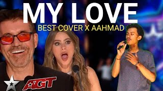 This man surprised all the judges singing the song my love | auditions