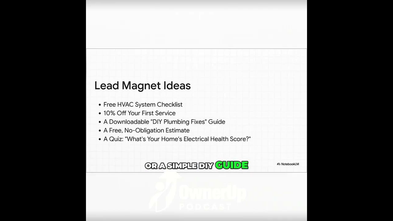 Contractors! Get More Leads with Awesome Lead Magnet Strategies! 