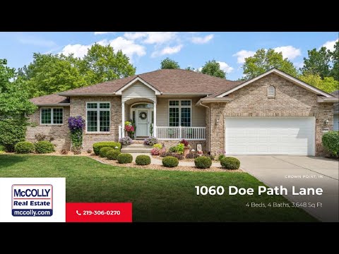 1060 Doe Path Lane, Crown Point, IN home video tour