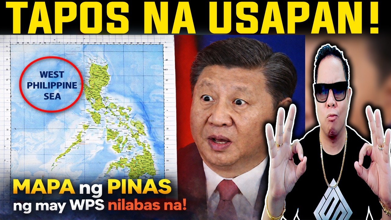 MAPA NG PILIPINAS NA MAY WEST PHILIPPINE NILABAS NA NG NAMRIA! TAPOS NA ANG USAPAN!