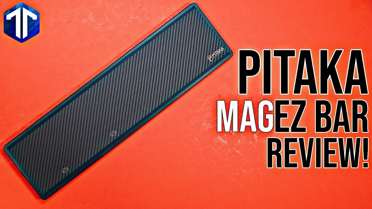 Pitaka MagEZ Bar Review! NEXT LEVEL Wireless Charging! - YouTube