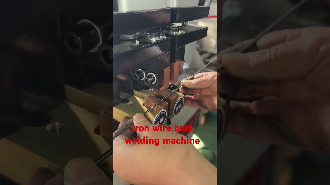 iron wire butt welding machine 
