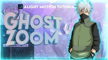 Ghost Zoom - Alight Motion AMV Tutorial!