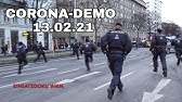 Corona Demo In Wien Von Polizei Aufgelost Youtube