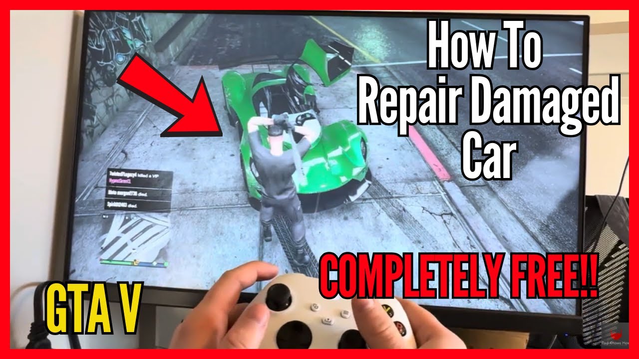 How To Repair Your Damaged Car For FREE In GTA 5 Online UPDATED 2025 
