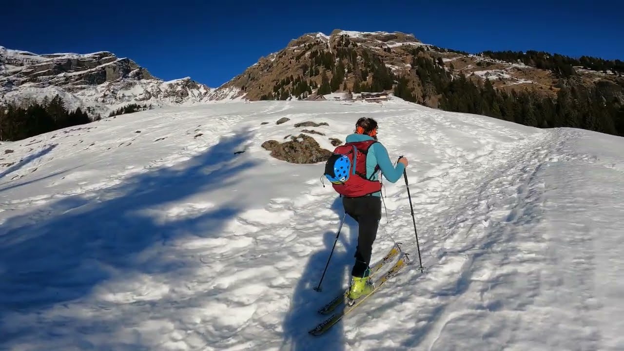 Scialpinismo in Dolomiti - malga Stia - Gares - Canale d'Agordo