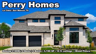 Austin Texas New House Tour | 604K | Perry Homes | 4 Beds | 4 Baths | La Cima | San Marcos