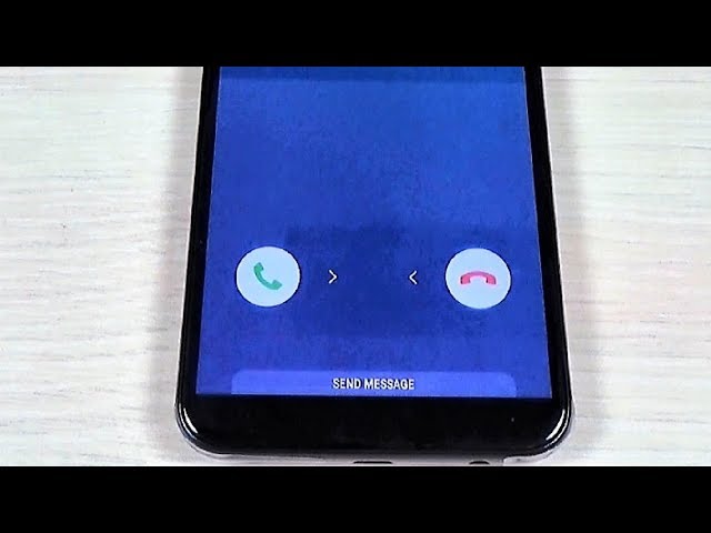 Samsung Galaxy J6 (2018) Incoming Call - Over the Horizon class=