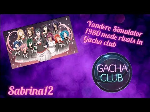 I made the 1980s rivals in Gacha Club!
