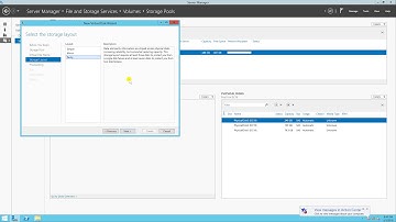 Create a Storage Pool on Windows Server 2012 R2