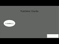 Functions