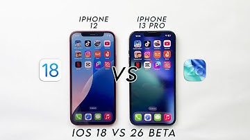 iPhone 12 (iOS 18) vs iPhone 13 Pro (iOS 26 Beta) – SPEED TEST SHOCKER! (Old vs New)