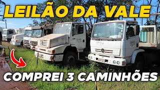 LEILÃO DA VALE: COMPREI 3 CAMINHÕES! COMPENSA? COMO FUNCIONA?