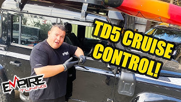 Defender Cruise Control Installation!