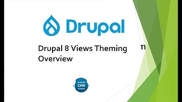 Drupal 8 Views Theming Overview