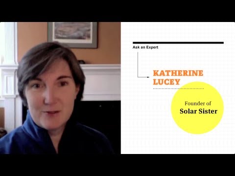 Ask an Expert: Katherine Lucey of Solar Sister