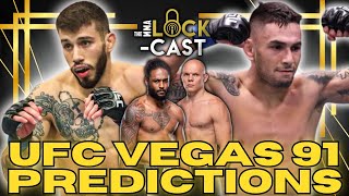 Nicolau vs Perez | UFC Vegas 91 Breakdown & Predictions | The MMA Lock-Cast #258