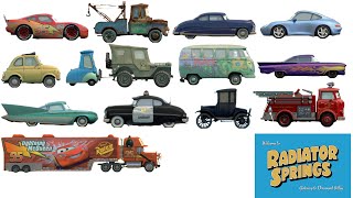 Cars - Radiator Springs Residents Side Views
