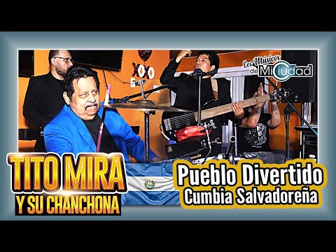 🇸🇻 "Pueblo Divertido" (Cumbia Salvadoreña) Tito Mira y su Chanchona en Pulgarcito 503 Tampa