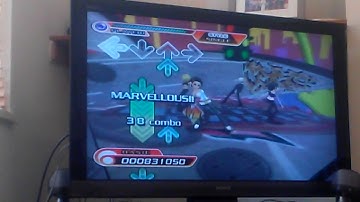 DDR Hottest Party - Super Samurai (Basic Free Play Mode)